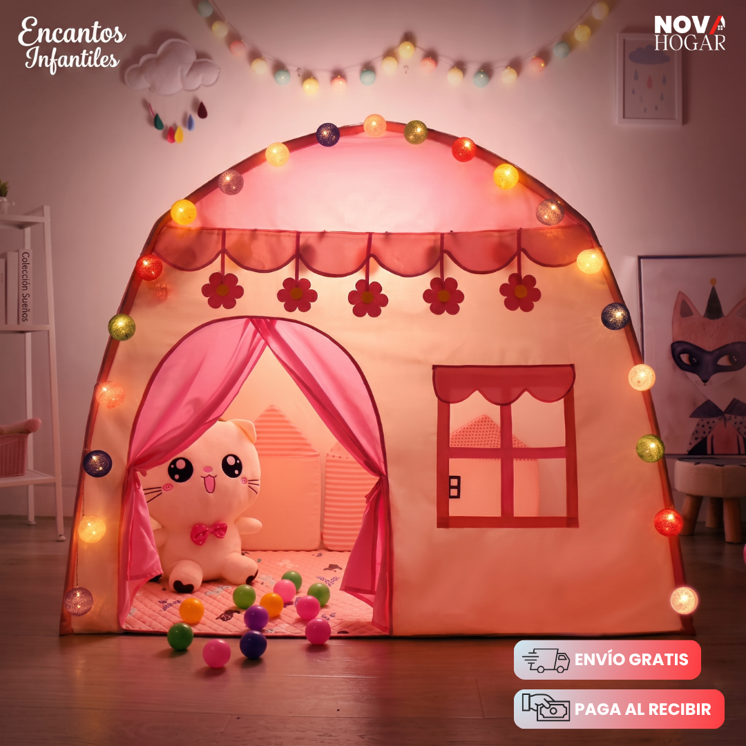 WonderHaven™ Casita Mágica Infantil Creativa