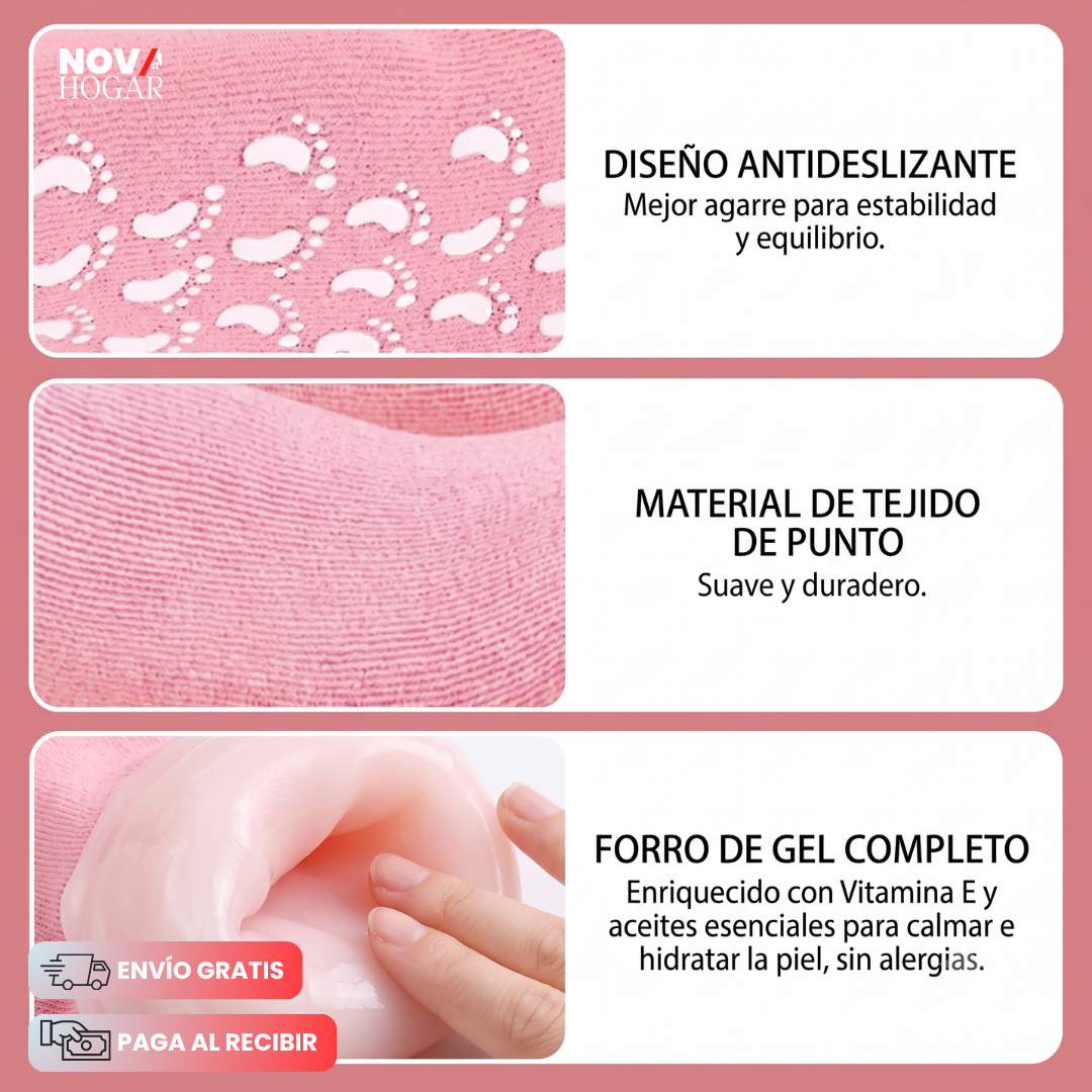 SilkSole™ Calcetines De Gel Suavizante