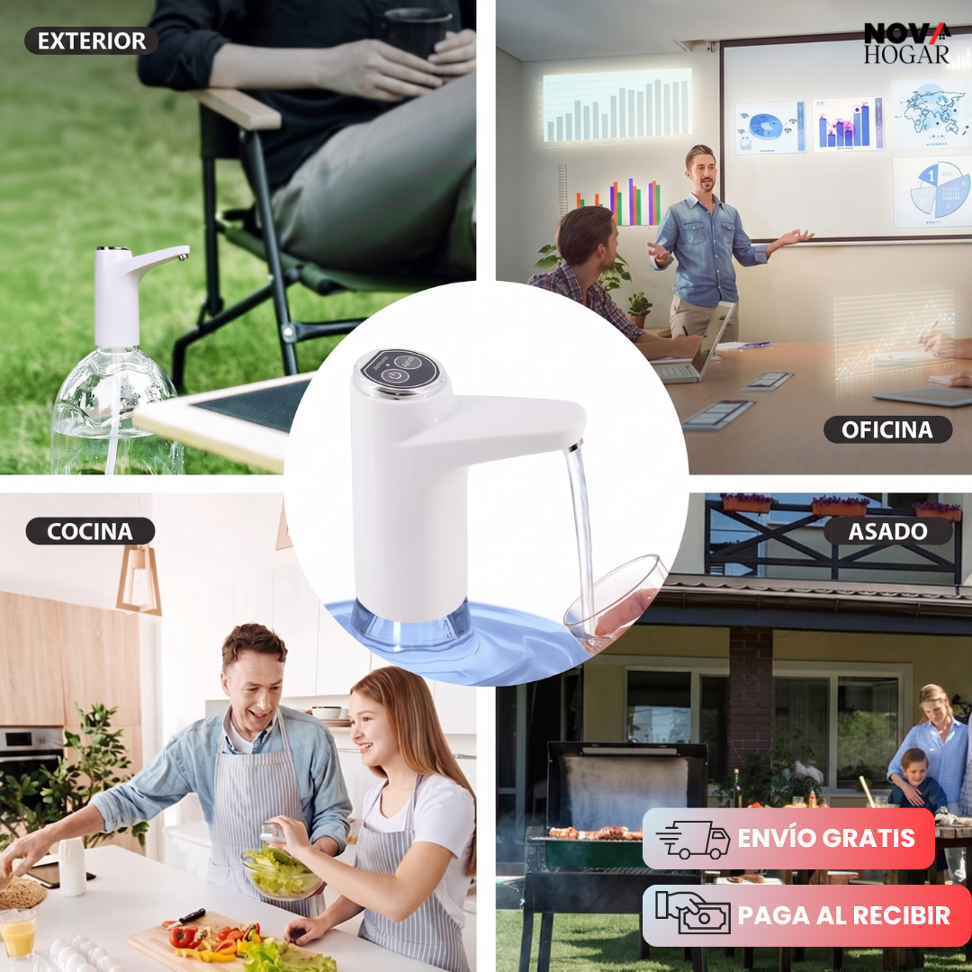 HydraTouch™ Dispensador Automático De Agua Recargable