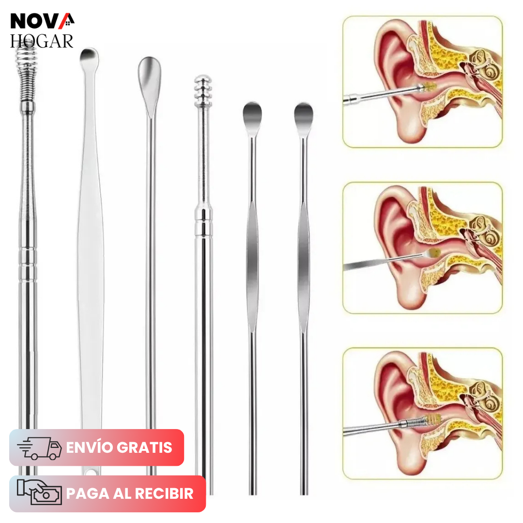 PureAudio™ Kit De Limpieza Profesional (6 Pzas.)