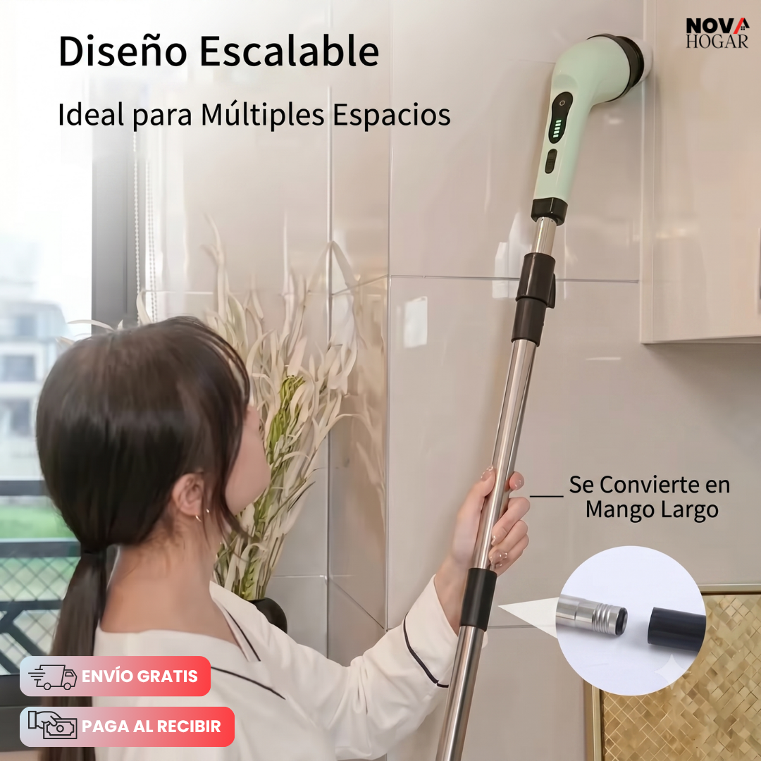 EasyGleam™ Cepillo Inalámbrico Limpieza Fácil