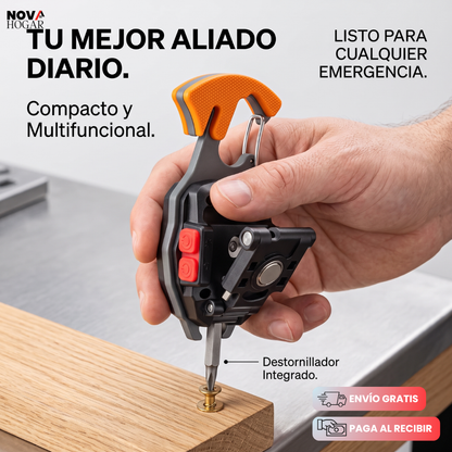 OmniSpark™ Linterna De Bolsillo Multifuncional Todo En Uno