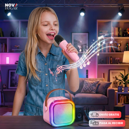 K-PopStar ™ Altavoz Infantil Bluetooth con 1 Micrófono