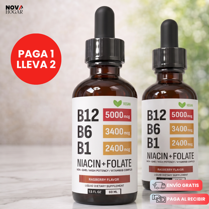 2x1 Vitamin B12,B6,B1 Complex