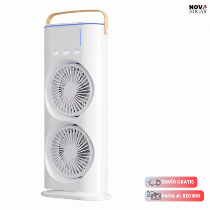IceBreeze™ Ventilador Dual Con Humidificación Fresca