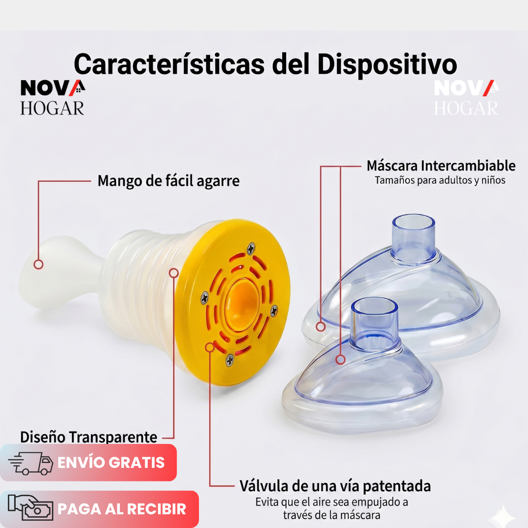 AirRescue™ Kit de Primeros Auxilios contra Asfixia