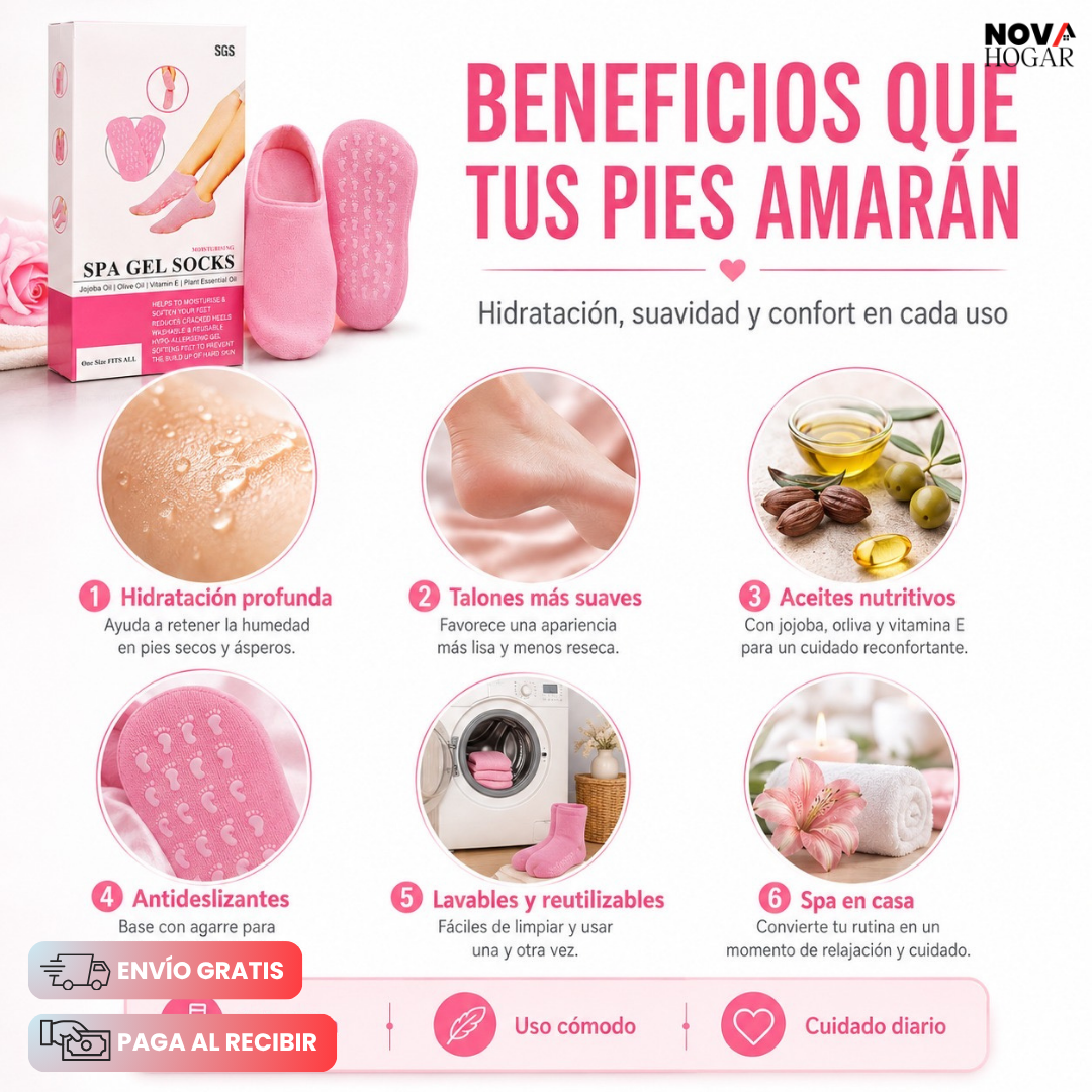 SilkSole™ Calcetines De Gel Suavizante