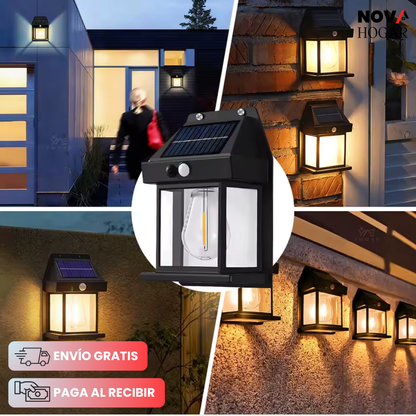 LuminaWall™ Foco Solar Inteligente Para Exterior