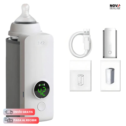 GoWarm™ Calentador de Biberón Portátil y Recargable