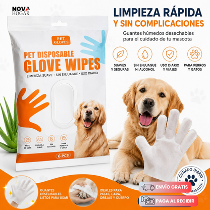 PawGlove™ Guantes Húmedos Para Mascotas
