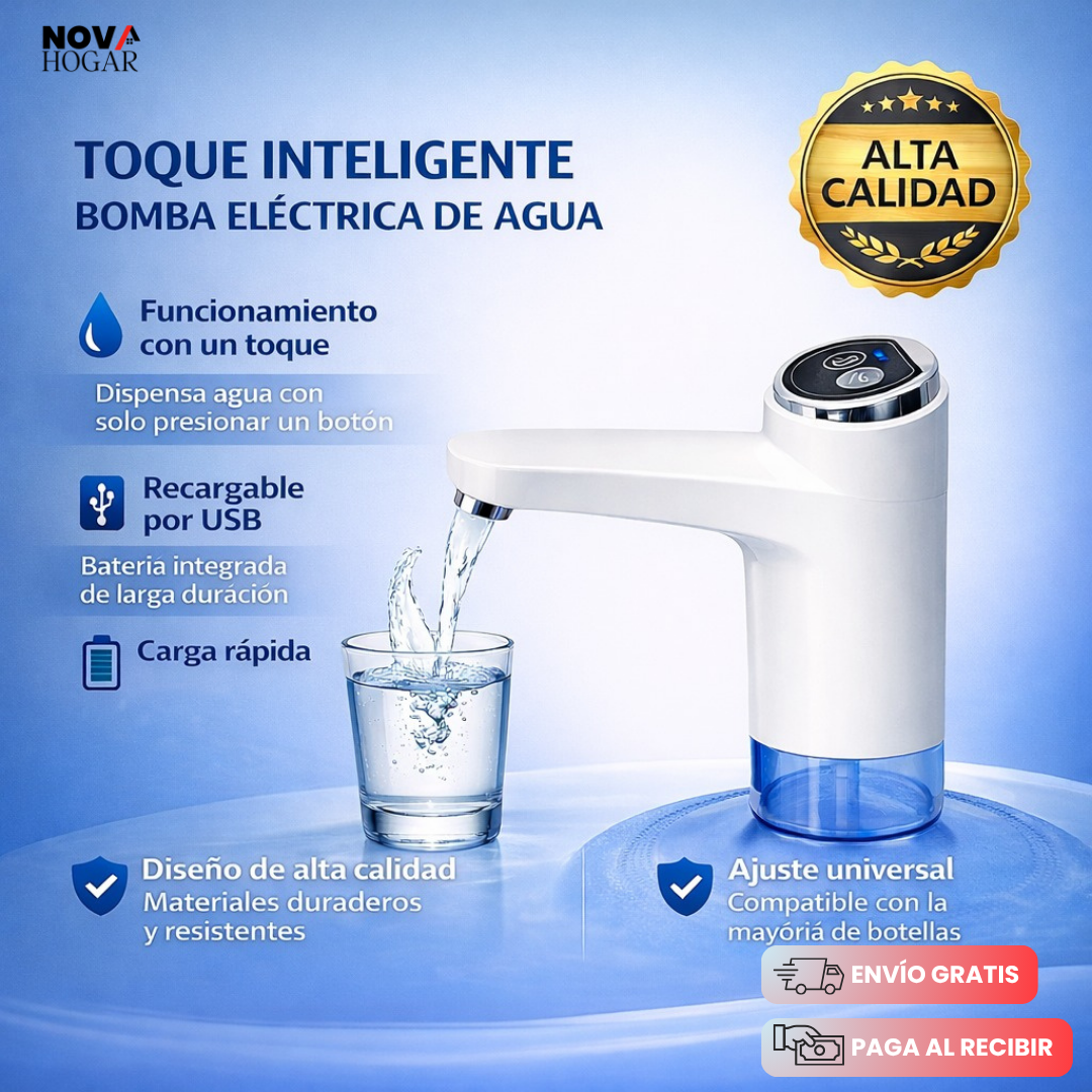 HydraTouch™ Dispensador Automático De Agua Recargable