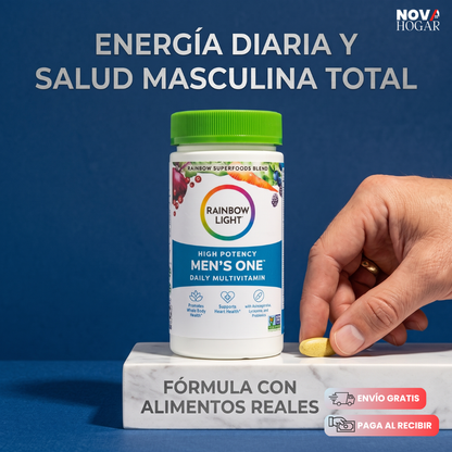 Rainbow Light Men's One Multivitamínico Natural Para Hombres