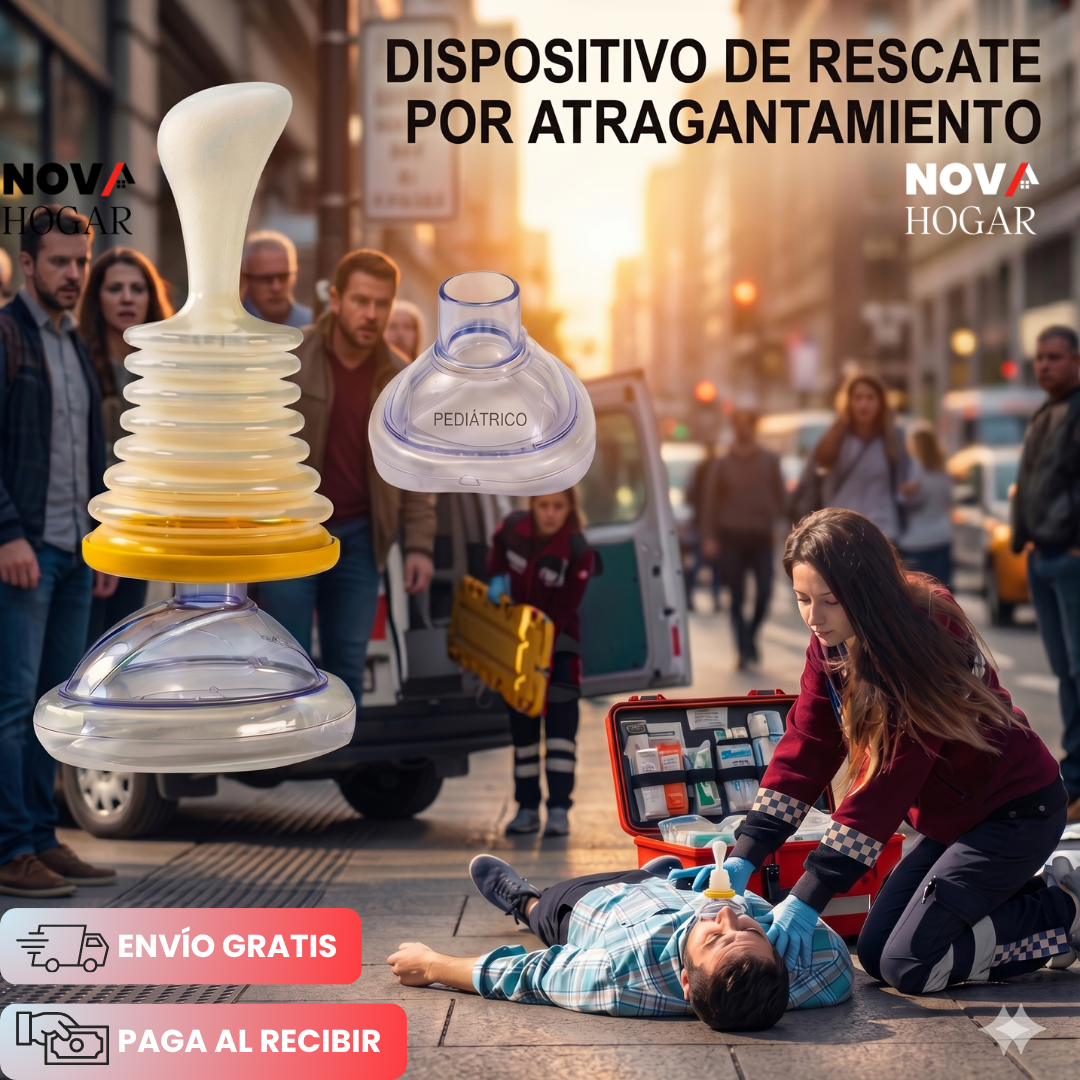 AirRescue™ Kit de Primeros Auxilios contra Asfixia