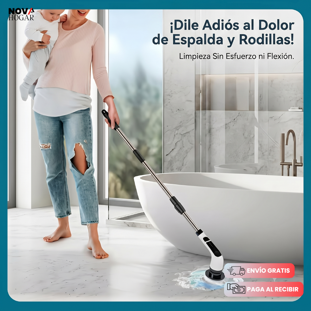 EasyGleam™ Cepillo Inalámbrico Limpieza Fácil