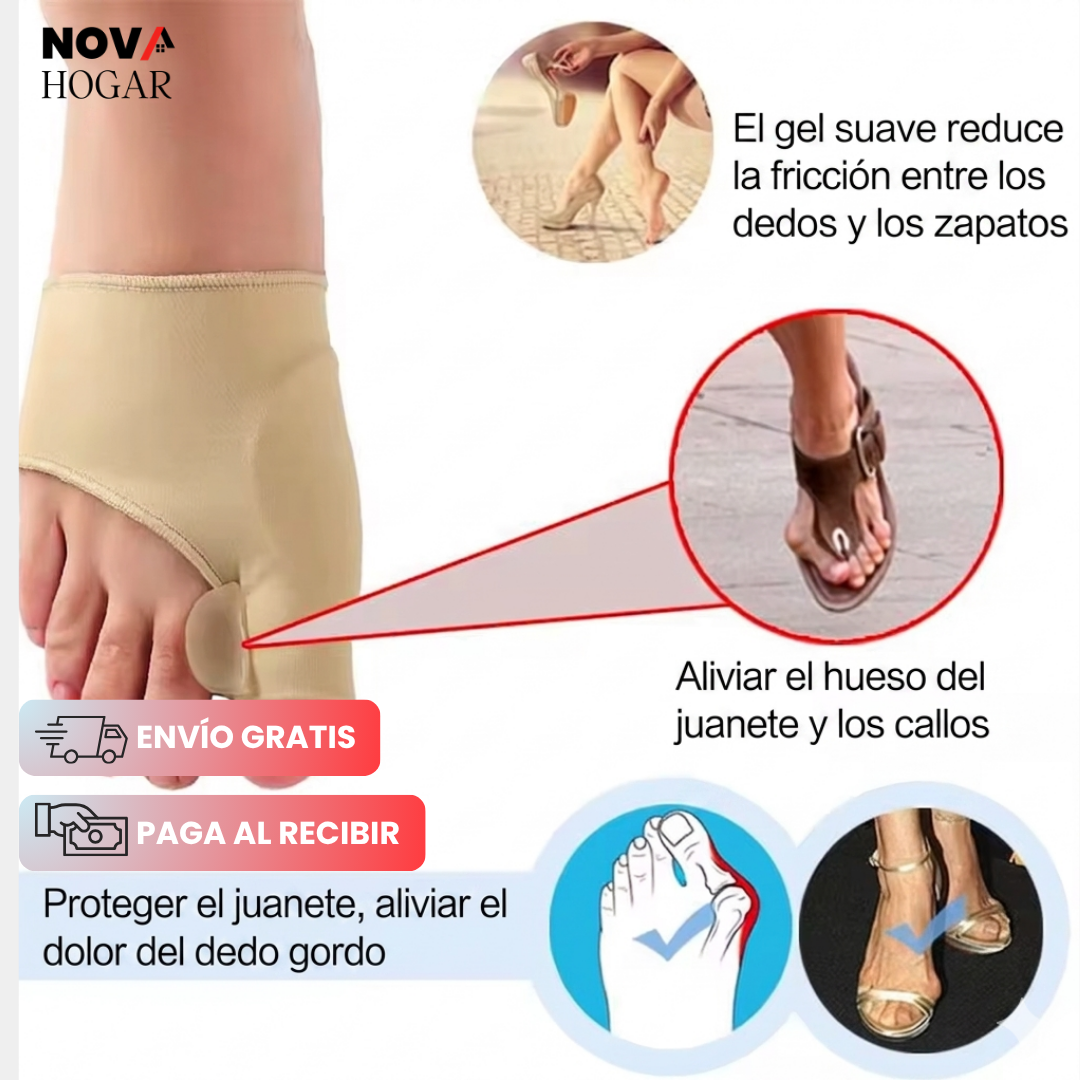 2x1 FlexiAlign™ Soporte Flexible Para Juanetes