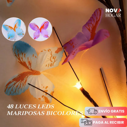 MagicVine™ Enredadera Iluminada con Mariposas