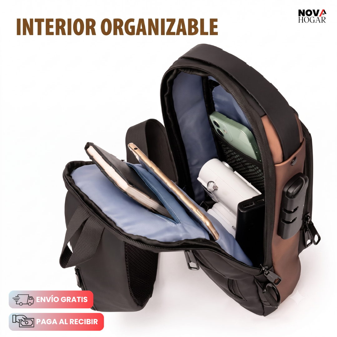 SafeGuard Pro™ Bolso De Pecho Antirrobo Impermeable