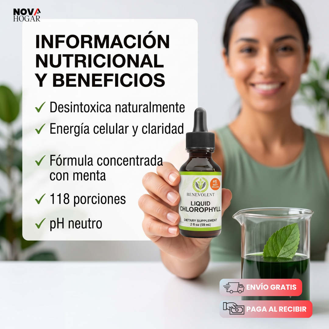Benevolent™ Suplemento De Clorofila Purificante