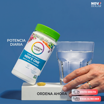 Rainbow Light Men's One Multivitamínico Natural Para Hombres