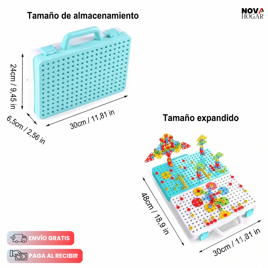 SkillDrill™ Maletín De Construcción Didáctico
