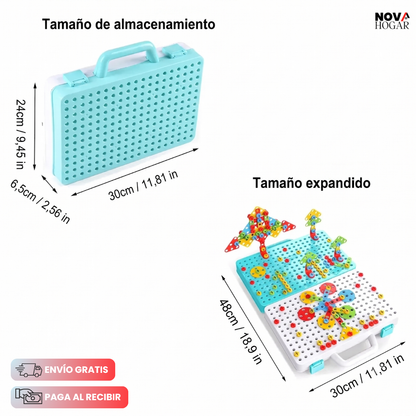 SkillDrill™ Maletín De Construcción Didáctico