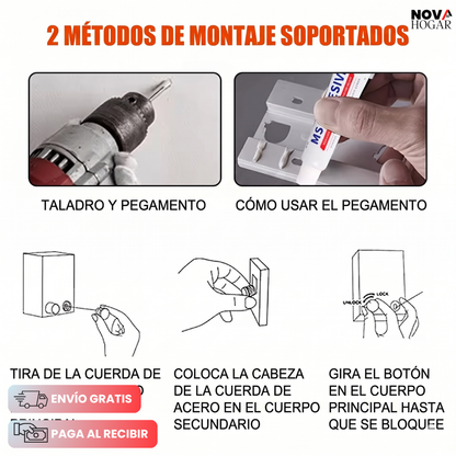 SpaceVanis™ Tendedero Retráctil Que Ahorra Espacio