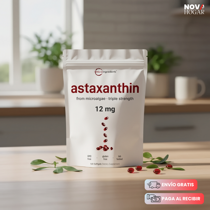 Astaxanthin En Softgels Suplemento Antioxidante De Alta Potencia