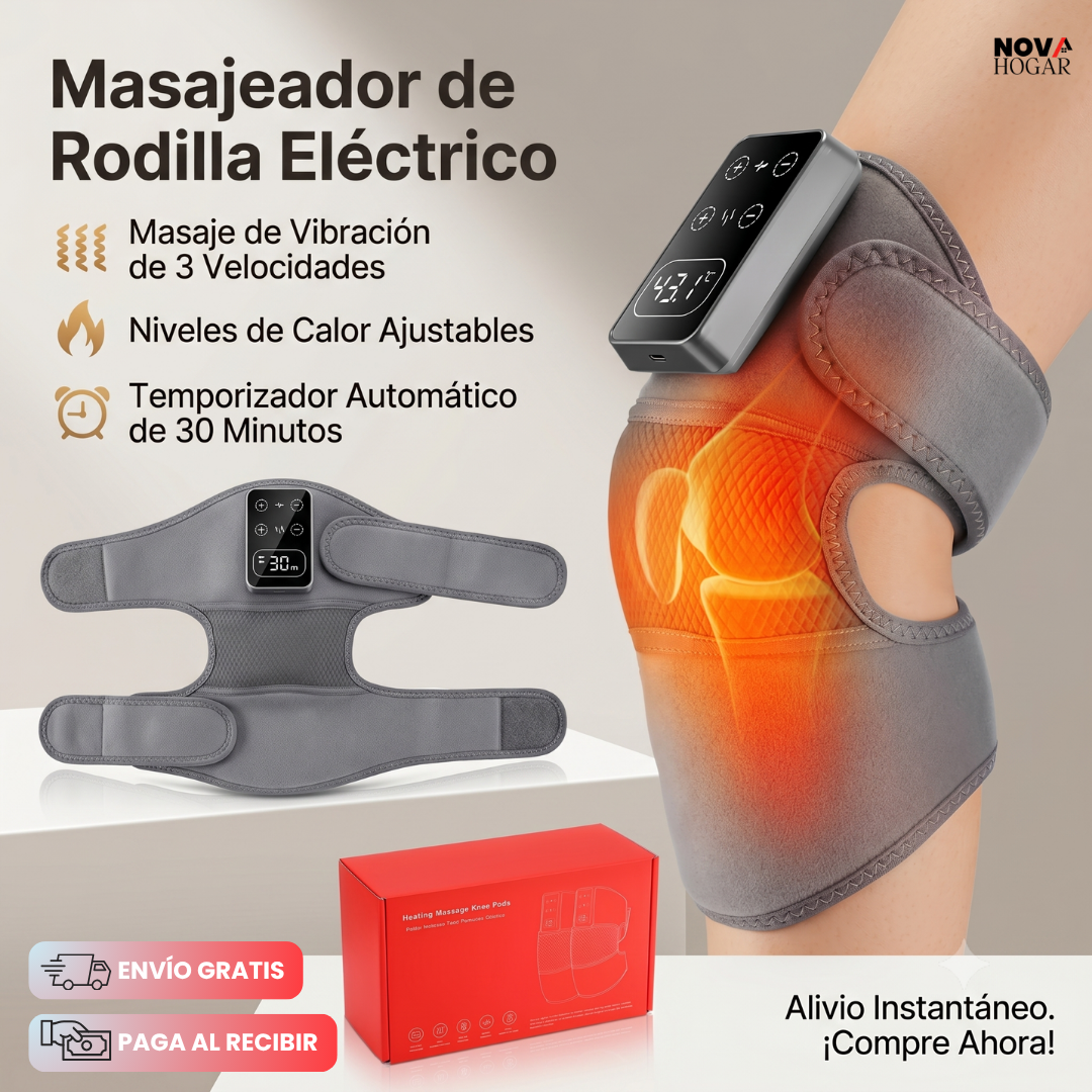 KneeRelief™ Rodillera Masajeadora Con Calor