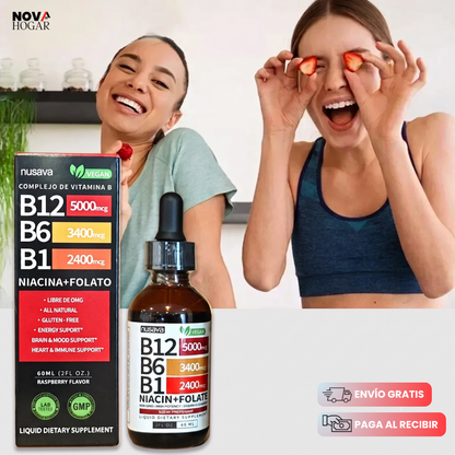 2x1 Vitamin B12,B6,B1 Complex