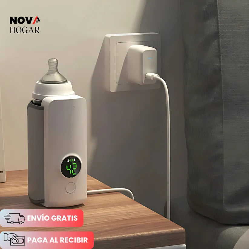 GoWarm™ Calentador de Biberón Portátil y Recargable