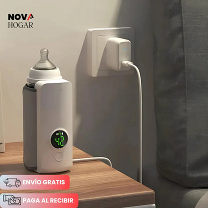 GoWarm™ Calentador de Biberón Portátil y Recargable