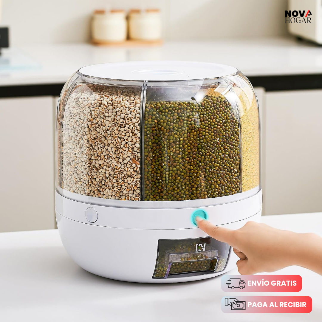 SpinPantry™ Organizador Hermético Para Cocina