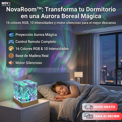 NovaRoom™ Lámpara Impresionantes Auroras Boreales