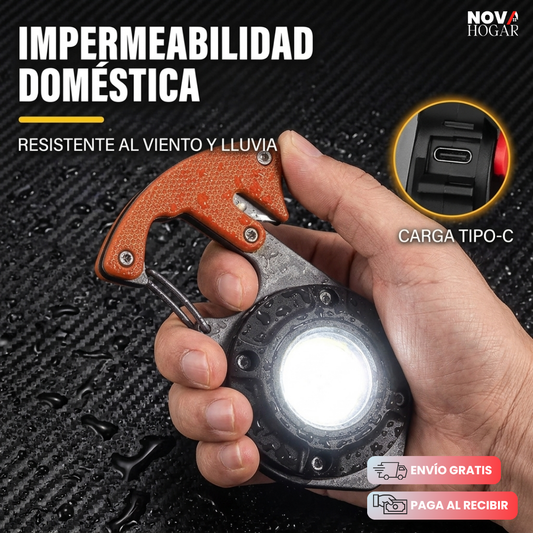 OmniSpark™ Linterna De Bolsillo Multifuncional Todo En Uno