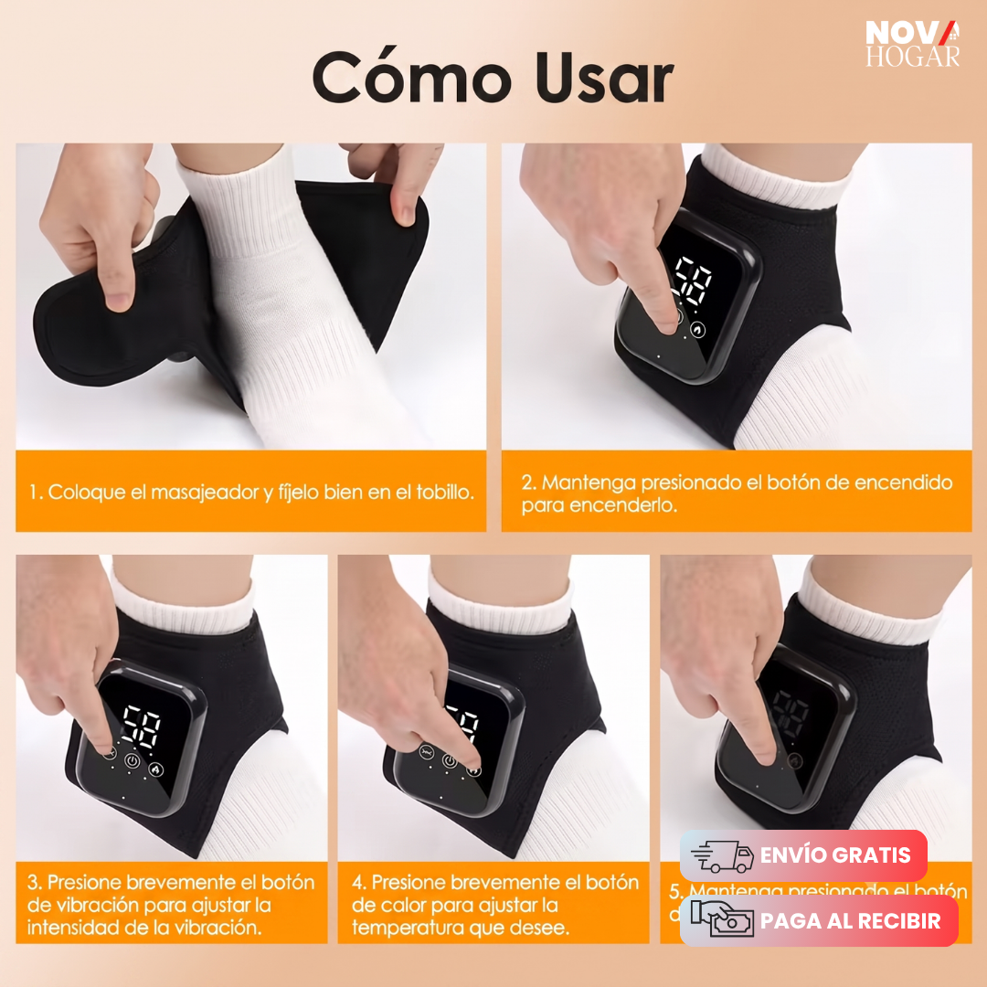 HealStep™ Masajeador Inalámbrico De Tobillo