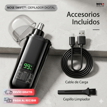 NoseSwift™ Depilador Digital De Nariz Y Orejas