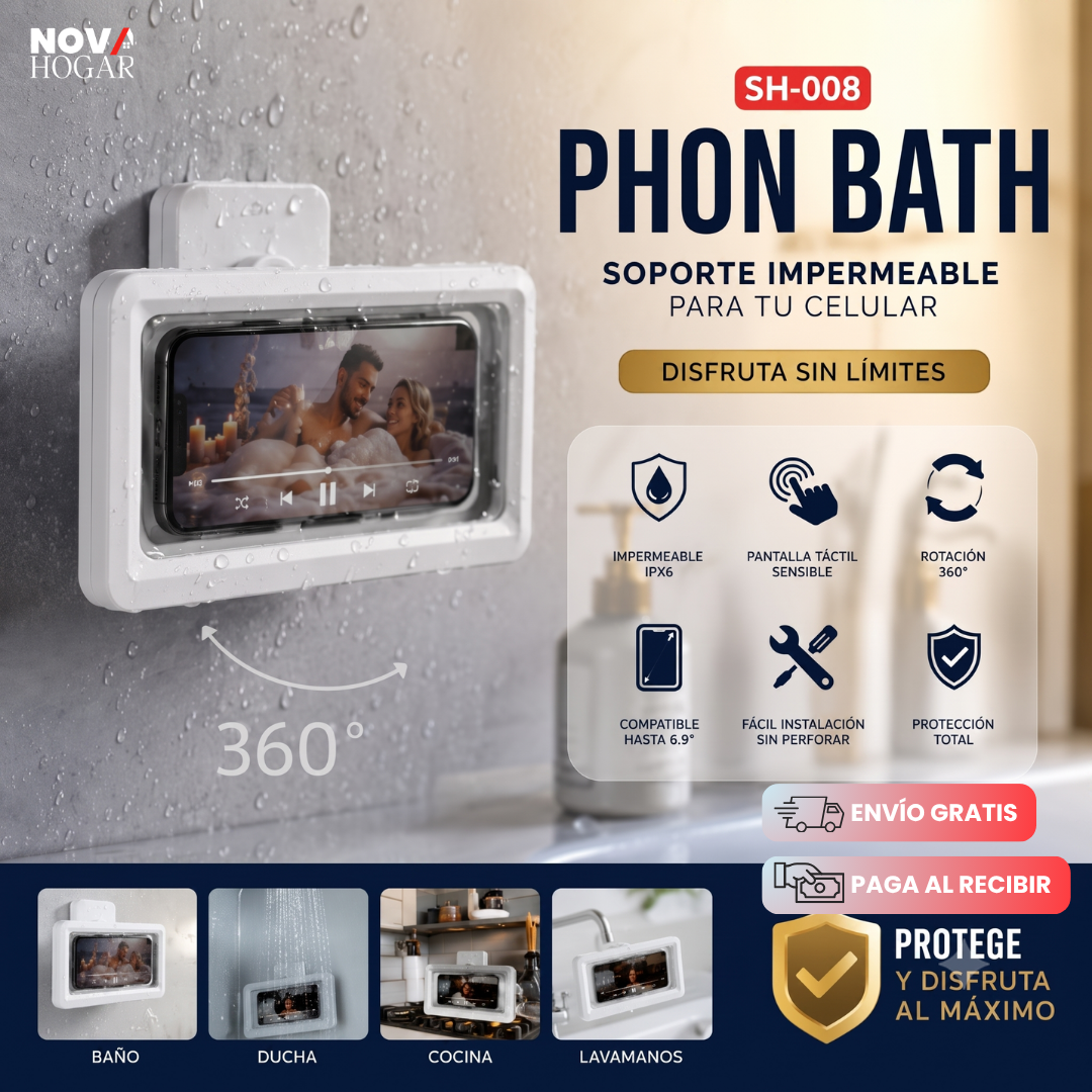 AquaStream™ Soporte Impermeable Para Celular