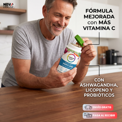 Rainbow Light Men's One Multivitamínico Natural Para Hombres