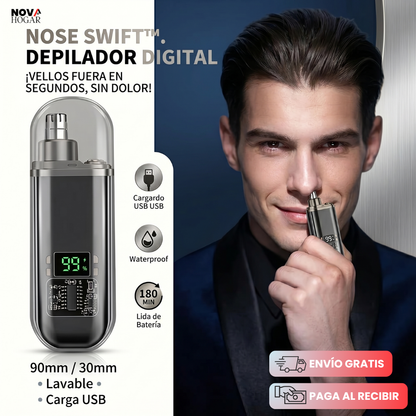 NoseSwift™ Depilador Digital De Nariz Y Orejas