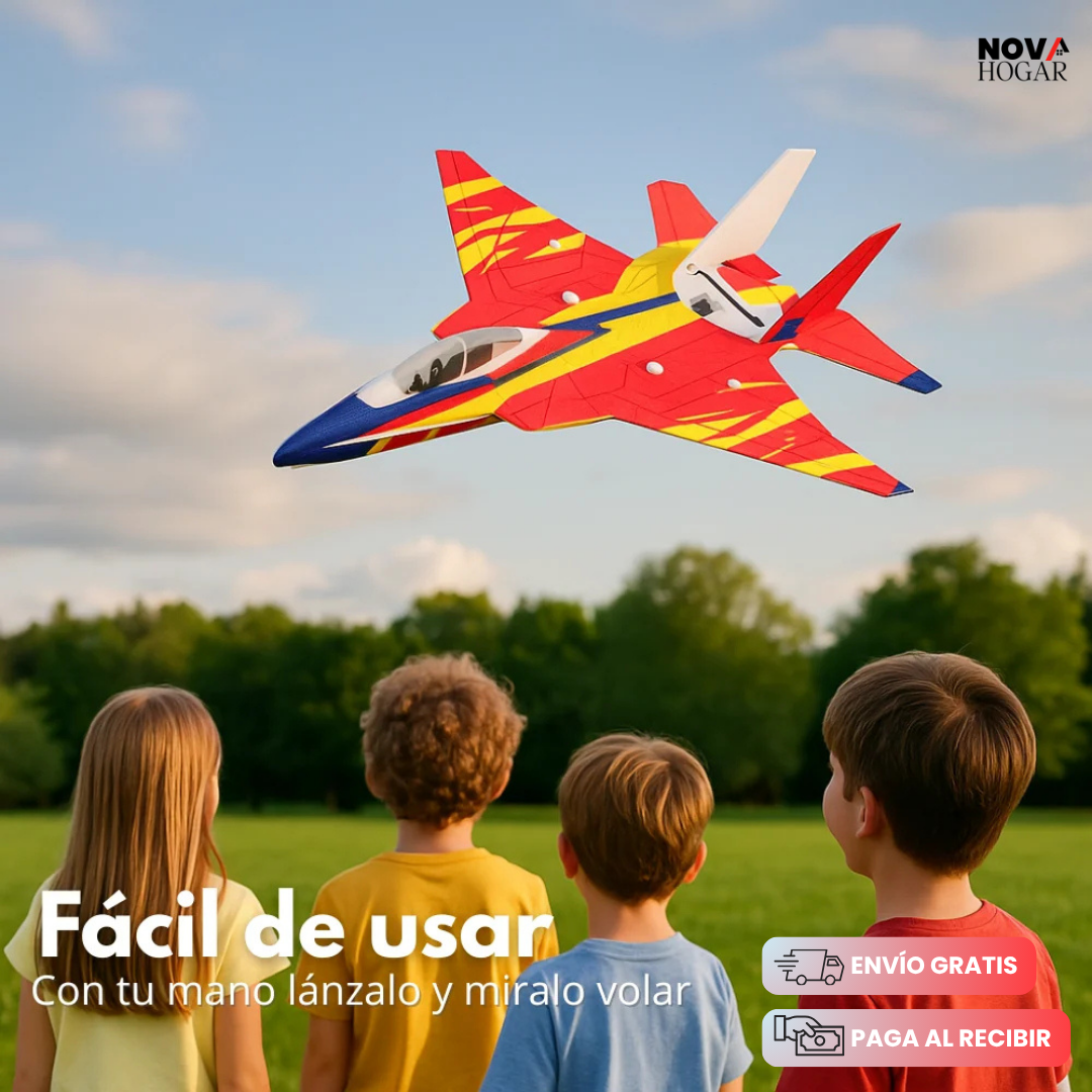 AeroGlide™ 2x1 Avión De Lanzamiento Para Niños