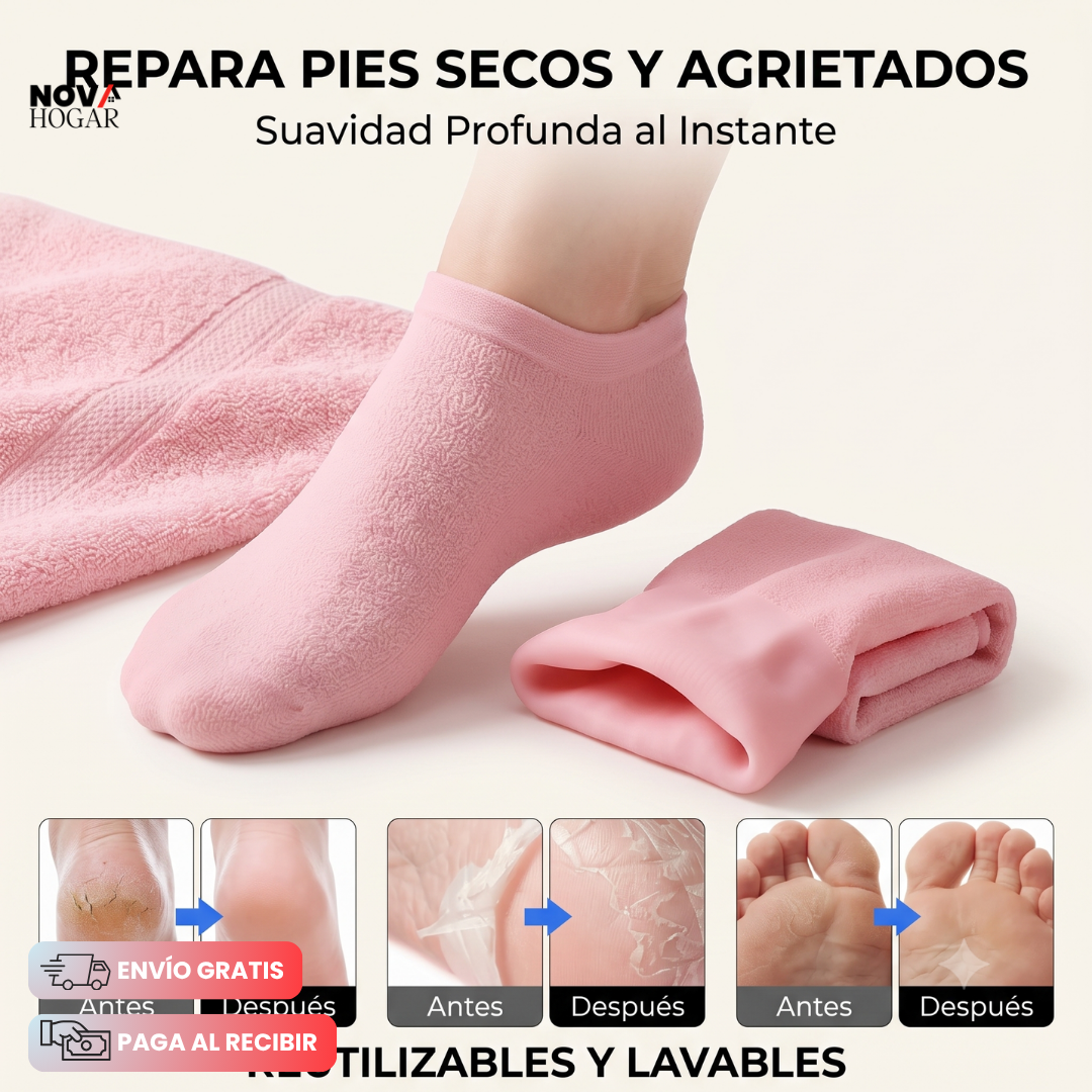 SilkSole™ Calcetines De Gel Suavizante