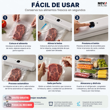 FreshVault™ Selladora De Alimentos Automática