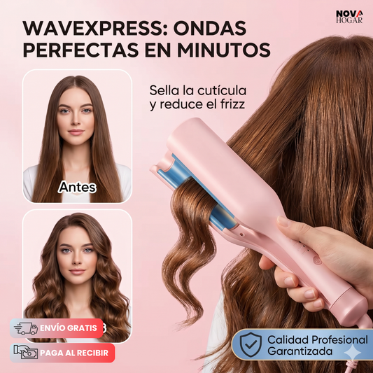WaveExpress™ Ondulador De Cabello Profesional