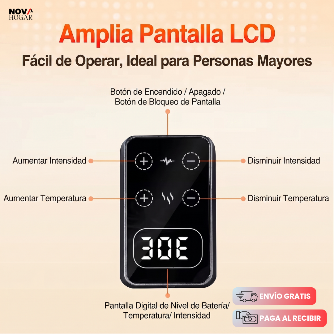 KneeRelief™ Rodillera Masajeadora Con Calor
