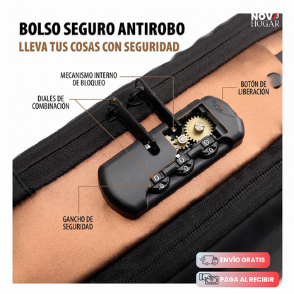 SafeGuard Pro™ Bolso De Pecho Antirrobo Impermeable