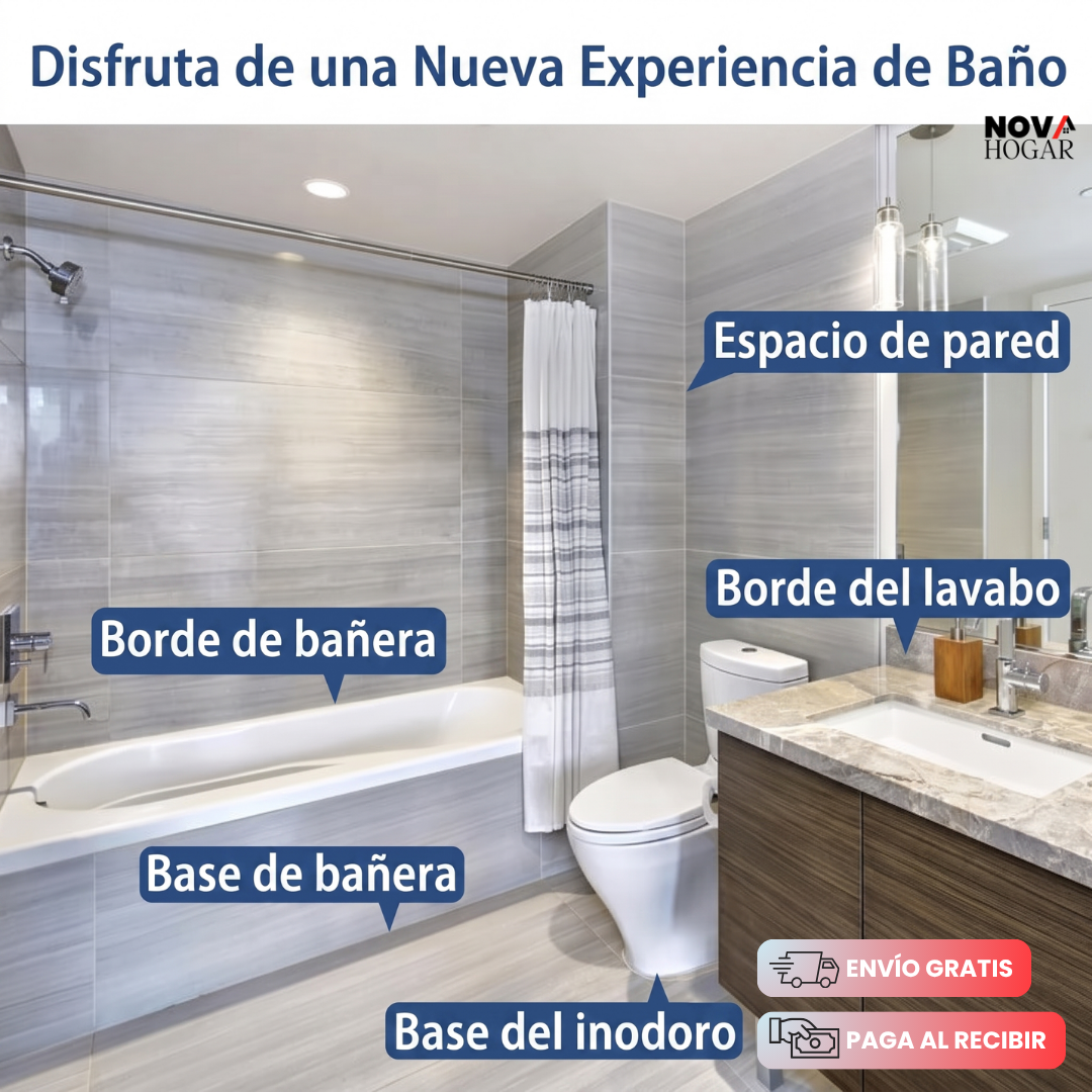 QuickCaulk Strip™ Cinta Selladora Fácil Instalación