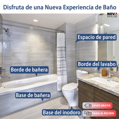 QuickCaulk Strip™ Cinta Selladora Fácil Instalación