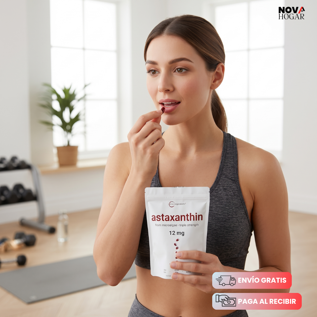 Astaxanthin En Softgels Suplemento Antioxidante De Alta Potencia