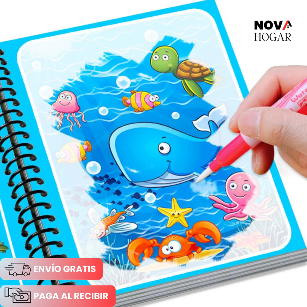 WaterBook™ Libro Mágico Reutilizable