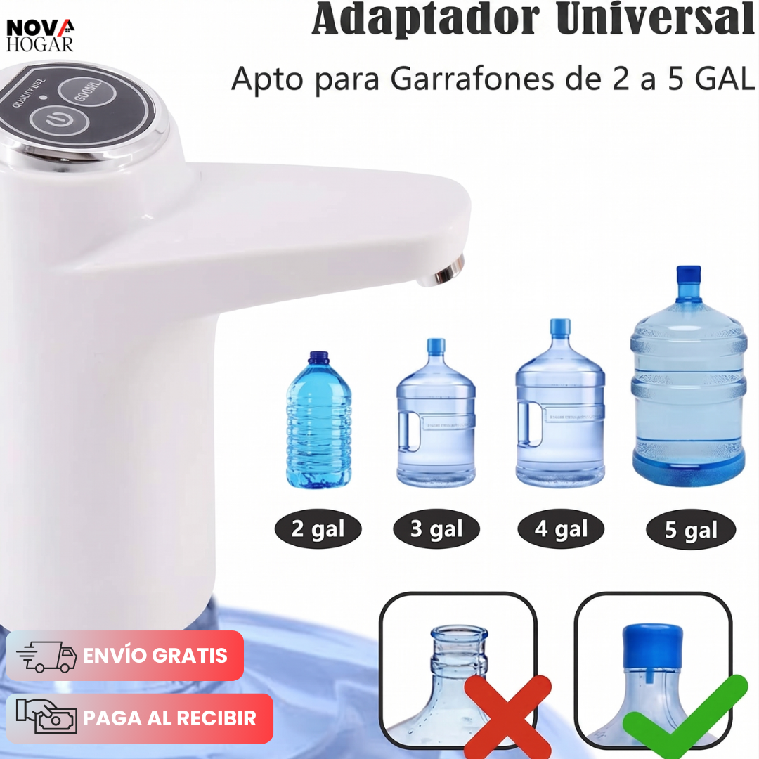 HydraTouch™ Dispensador Automático De Agua Recargable